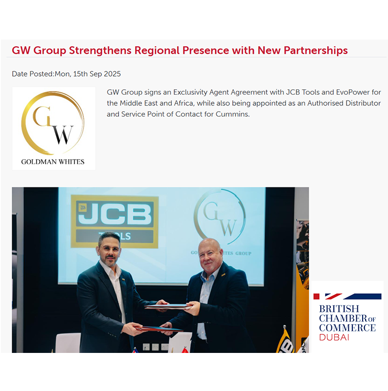 GW Group Featured by British Chamber of Commerce Dubai